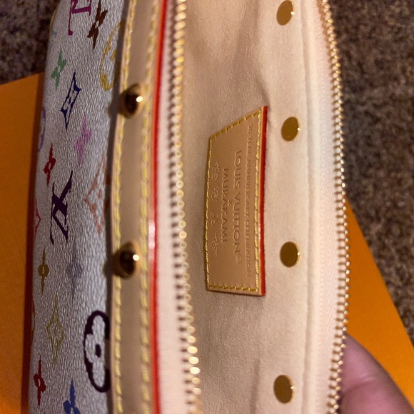 2025 LV x TM Louis Vuitton x Takashi Murakami Pochette Accessoires Bag - Picture 4 of 7